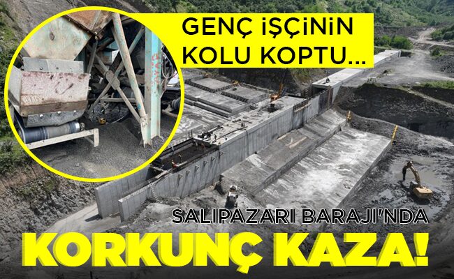 SALIPAZARI BARAJI’NDA KORKUNÇ KAZA!
