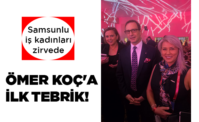 ÖMER KOÇ’A  İLK TEBRİK!