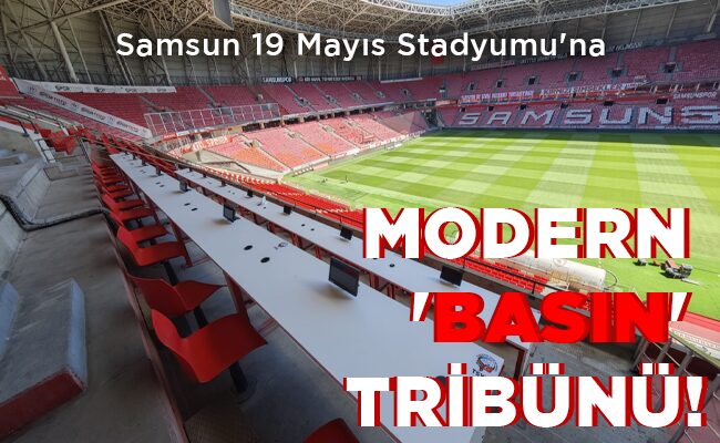 MODERN  ‘BASIN’  TRİBÜNÜ!