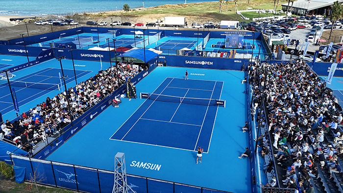 SAMSUN OPEN’DA
HEYECAN
DORUKTA!