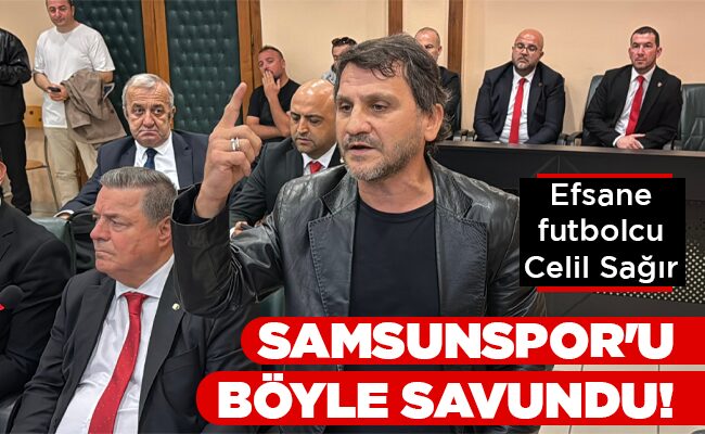 SAMSUNSPOR’U BÖYLE SAVUNDU!