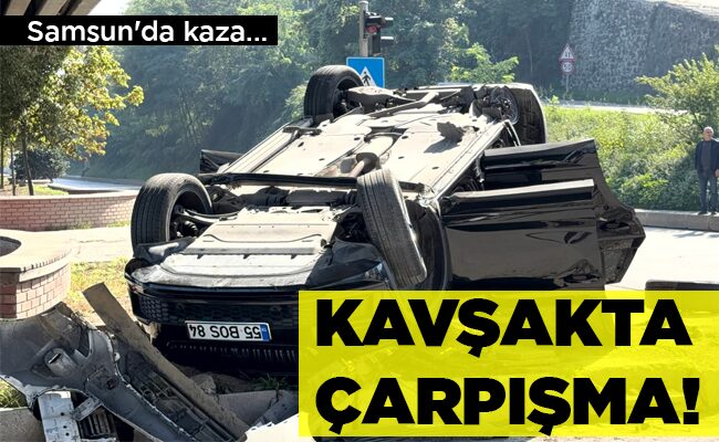 KAVŞAKTA ÇARPIŞMA!