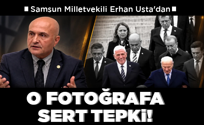 O FOTOĞRAFA SERT TEPKİ!