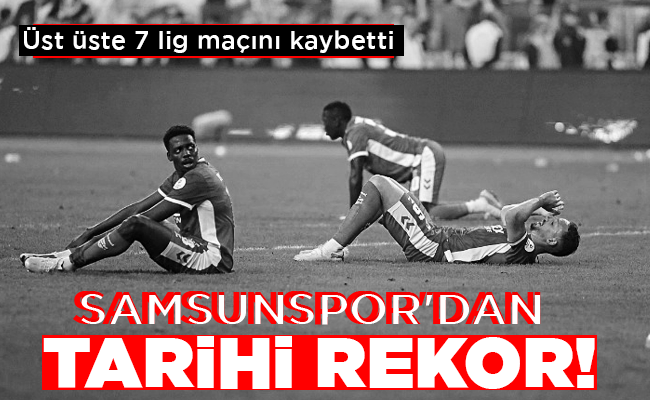 SAMSUNSPOR’DAN TARİHİ REKOR!
