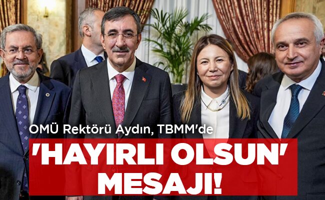 ‘HAYIRLI OLSUN’ MESAJI!