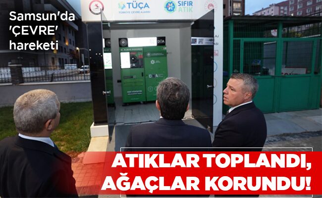 ATIKLAR TOPLANDI, AĞAÇLAR KORUNDU!