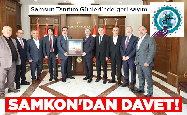 SAMKON’DAN DAVET!
