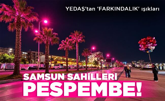 SAMSUN SAHİLLERİ PESPEMBE!